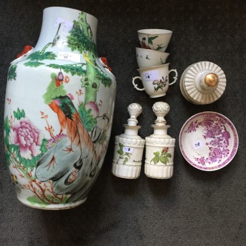 Null Vase et petit lot céramique