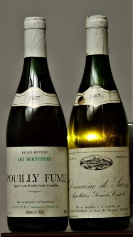 Null LOT: 2 bouteilles: 1 POUILLY FUME "Les Berthiers" - Sauvion Fils et 1 SANCE&hellip;
