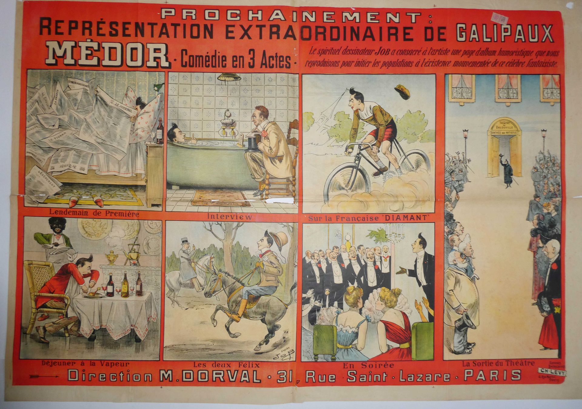 Null Dopo JOB (1858-1931) " Prochainement Représentation extraordinaire de Galip&hellip;
