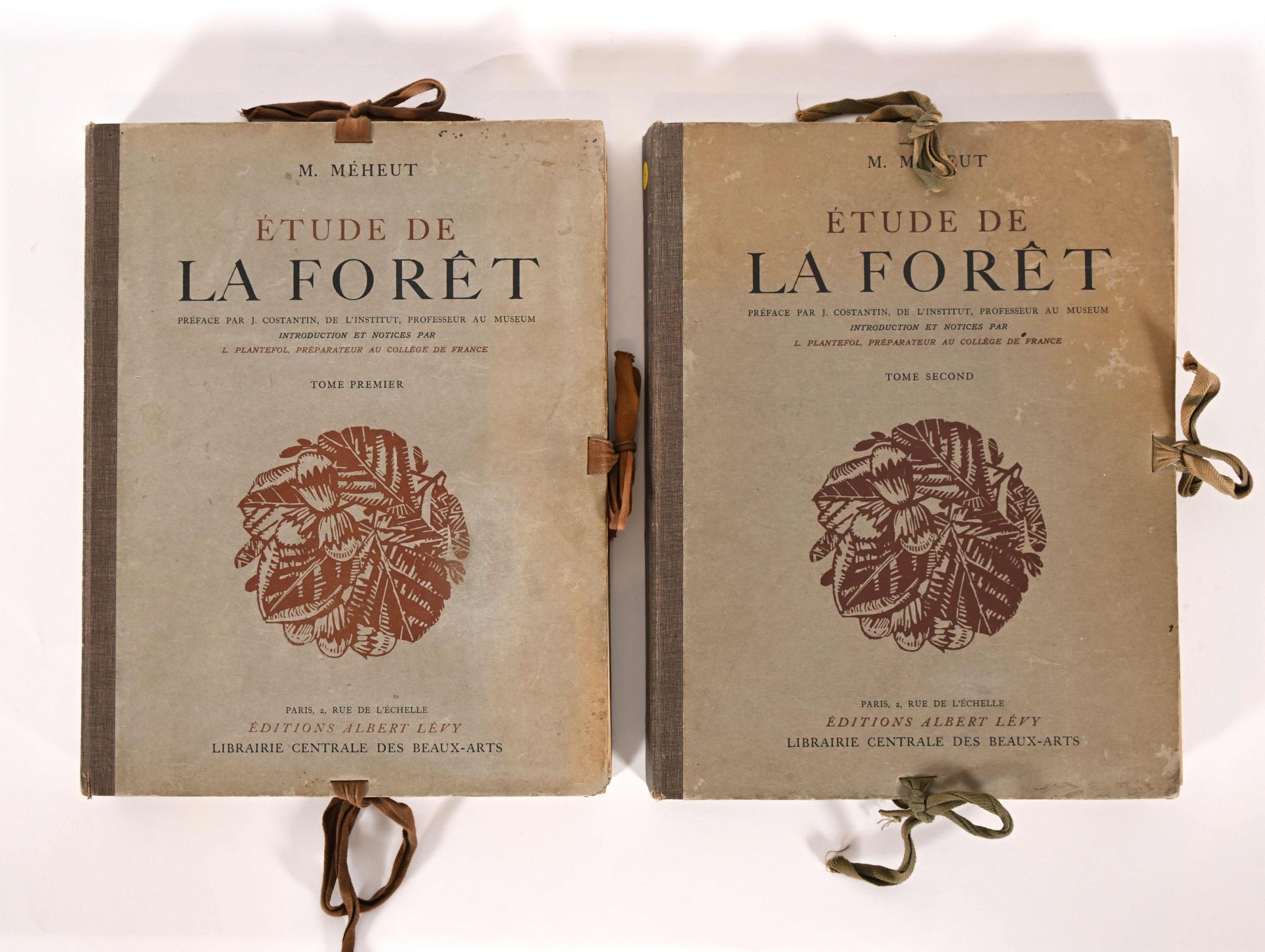 Null MEHEUT (Mathurin). Etude de la forêt. Paris, Editions Albert Lévy, Librairi&hellip;