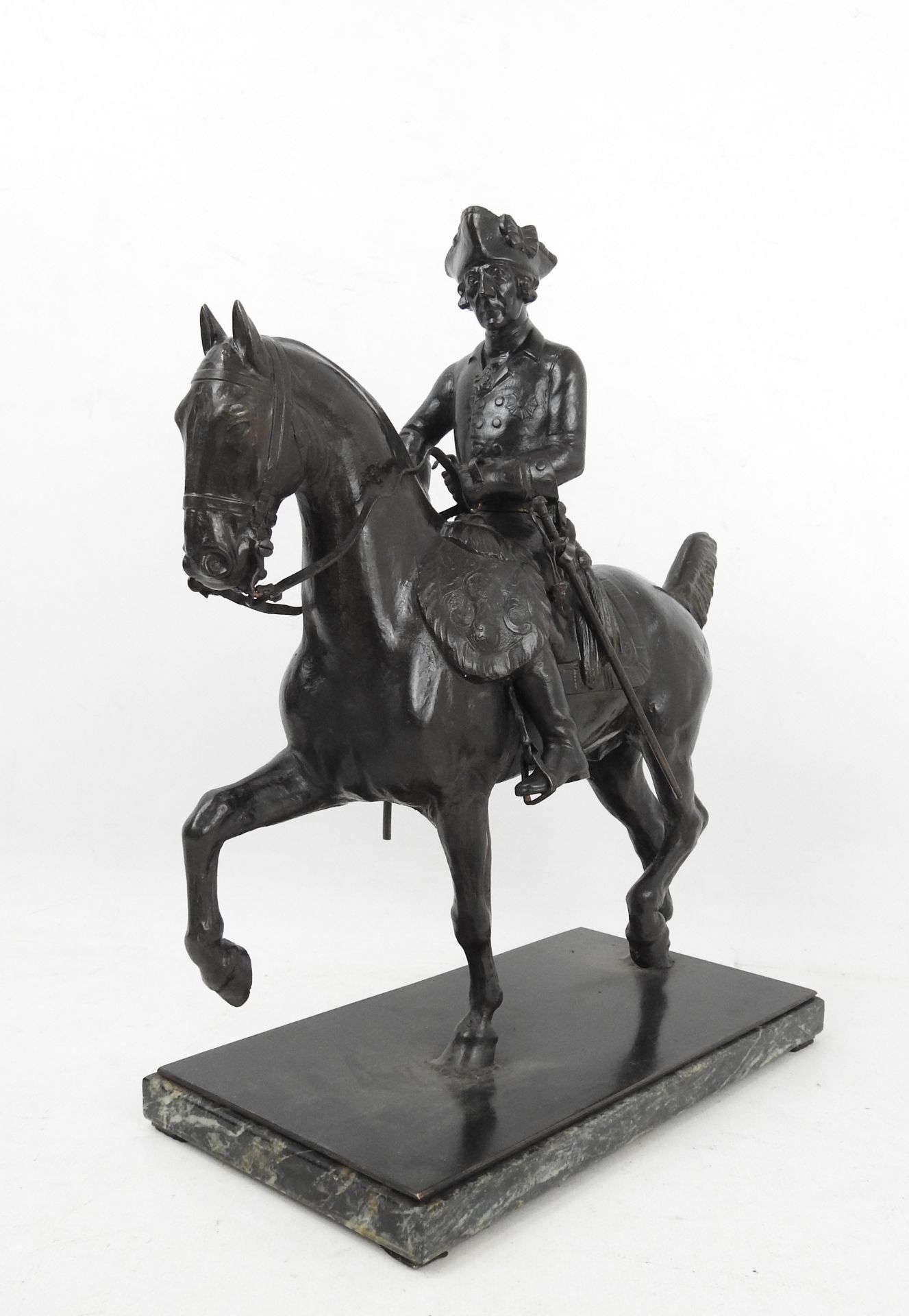 阿尔伯特-辛里奇-胡斯曼（1874-1946）：马背上的腓特烈大帝，普鲁士的