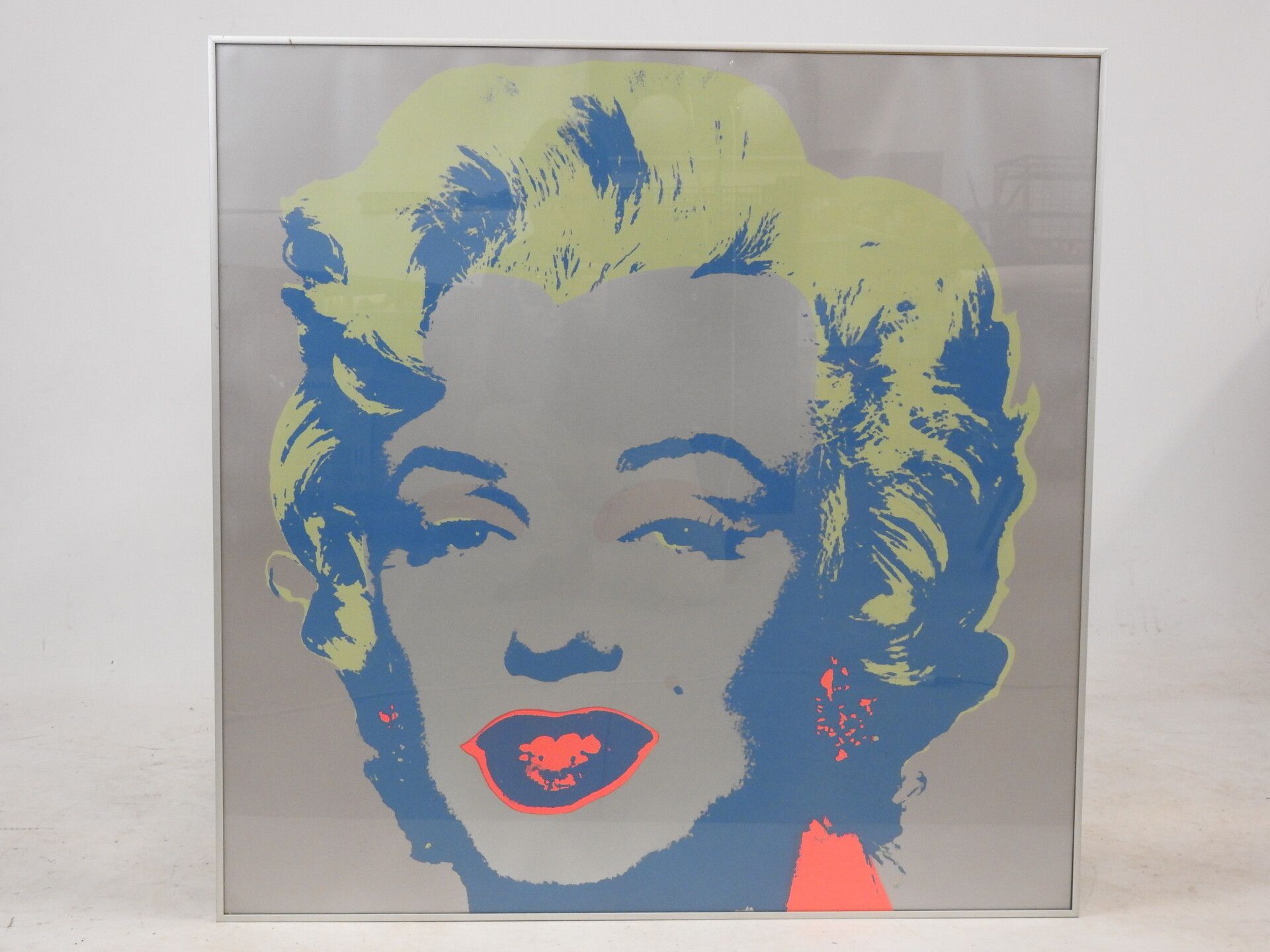 Null Andy WARHOL (1928-1987) nach : Marylin Monroe. Siebdruck in Farben. 70x70 c&hellip;