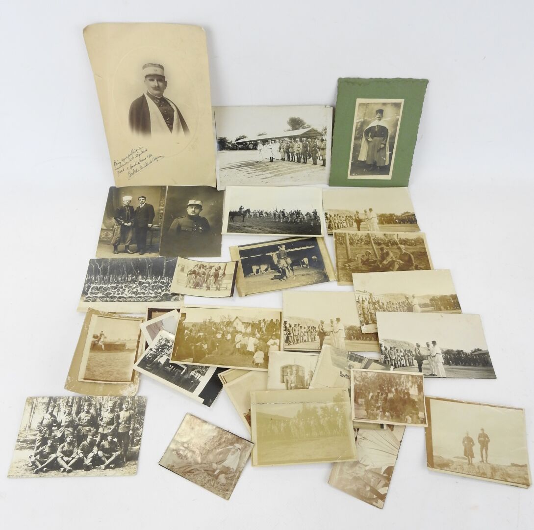 Null 
 FRANCE. Suite of about 30 photos of Spahis period 1914-1930, different si&hellip;