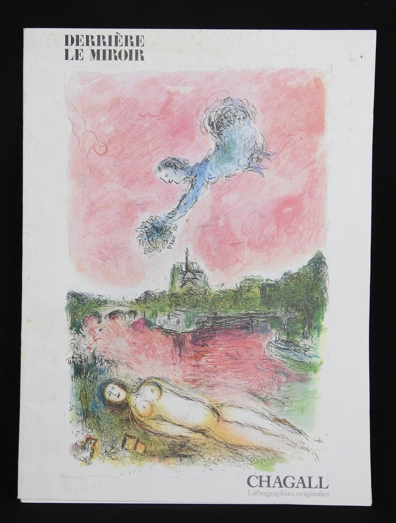 Null Marc CHAGALL (1887-1985) : Rezension ''Derrière le miroir n° 246''. Galerie&hellip;