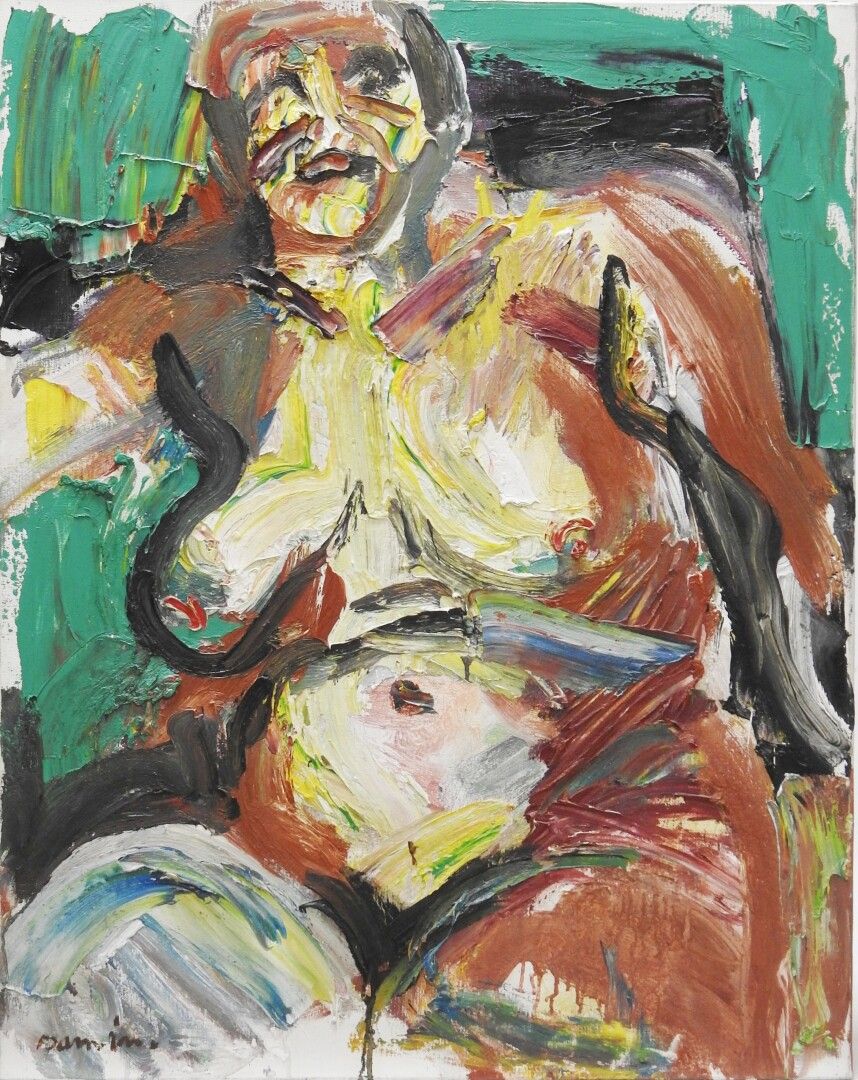 Null Bernard DAMIANO (1926 - 2000)

Studio

Huile sur toile signée en bas à gauc&hellip;