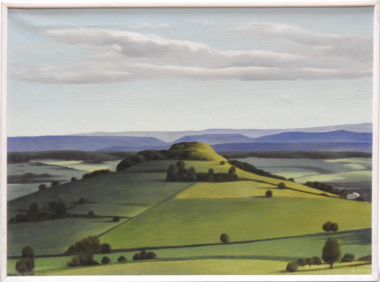 Null 让-保罗-普罗伊克斯(生于1926年)

绿色的山丘

布面油画，左下方有签名和日期12-1986，背面有标题

60 x 81厘米