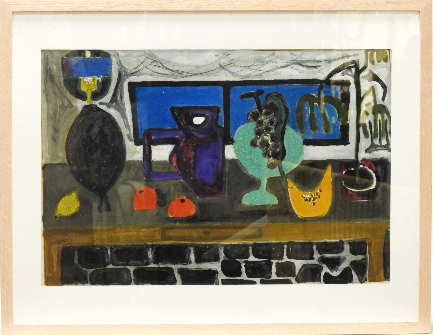 Null Christian JULIA (1921-1991)

Nature morte

Gouache sur papier signée en bas&hellip;