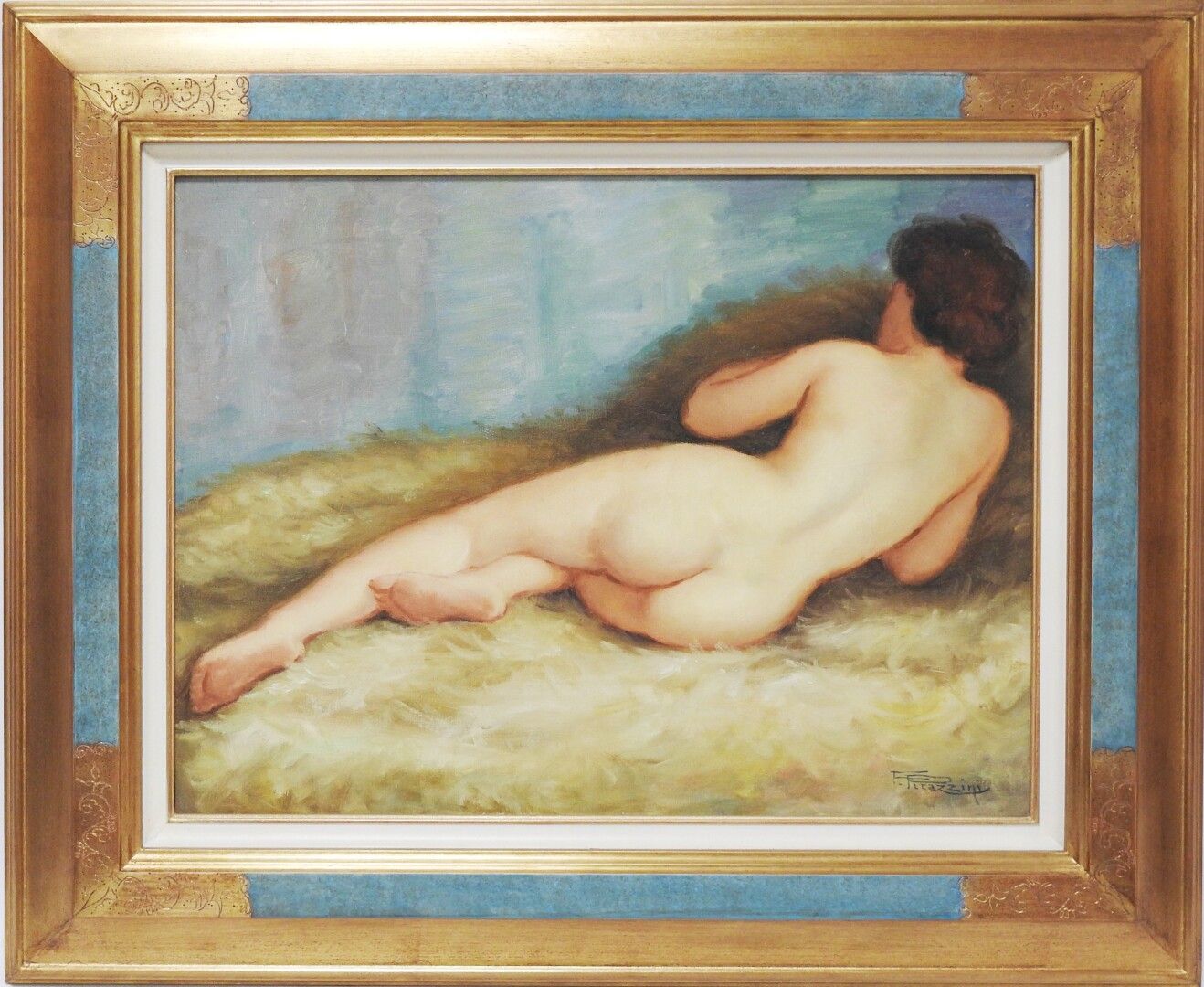 Null Fortuné PIRAZZINI - XXe siècle

Femme nue endormie

Huile sur toile, signée&hellip;