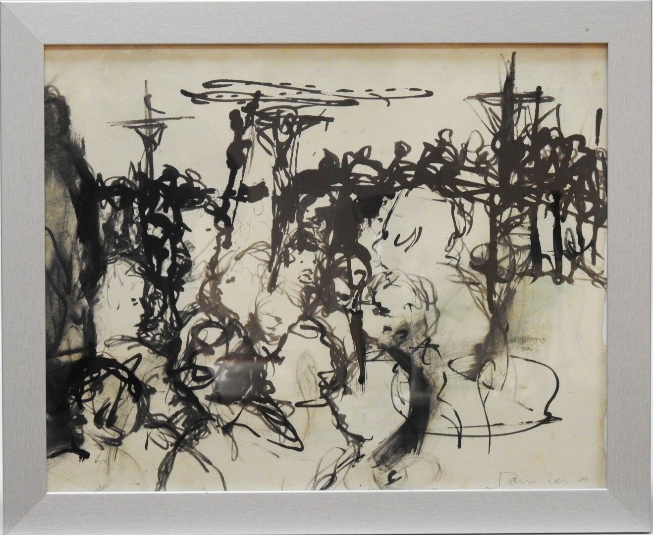 Null 伯纳德-达米亚诺 (1926 - 2000)

戈尔戈达

右下角有签名的水墨画

50 x 40 cm 正在展出