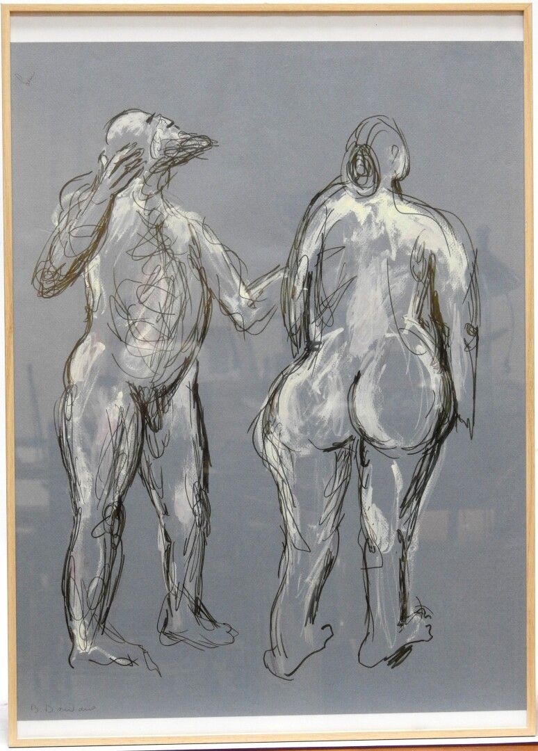 Null Bernard DAMIANO (1926 - 2000)

Naked couple

Mixed media signed lower left
&hellip;