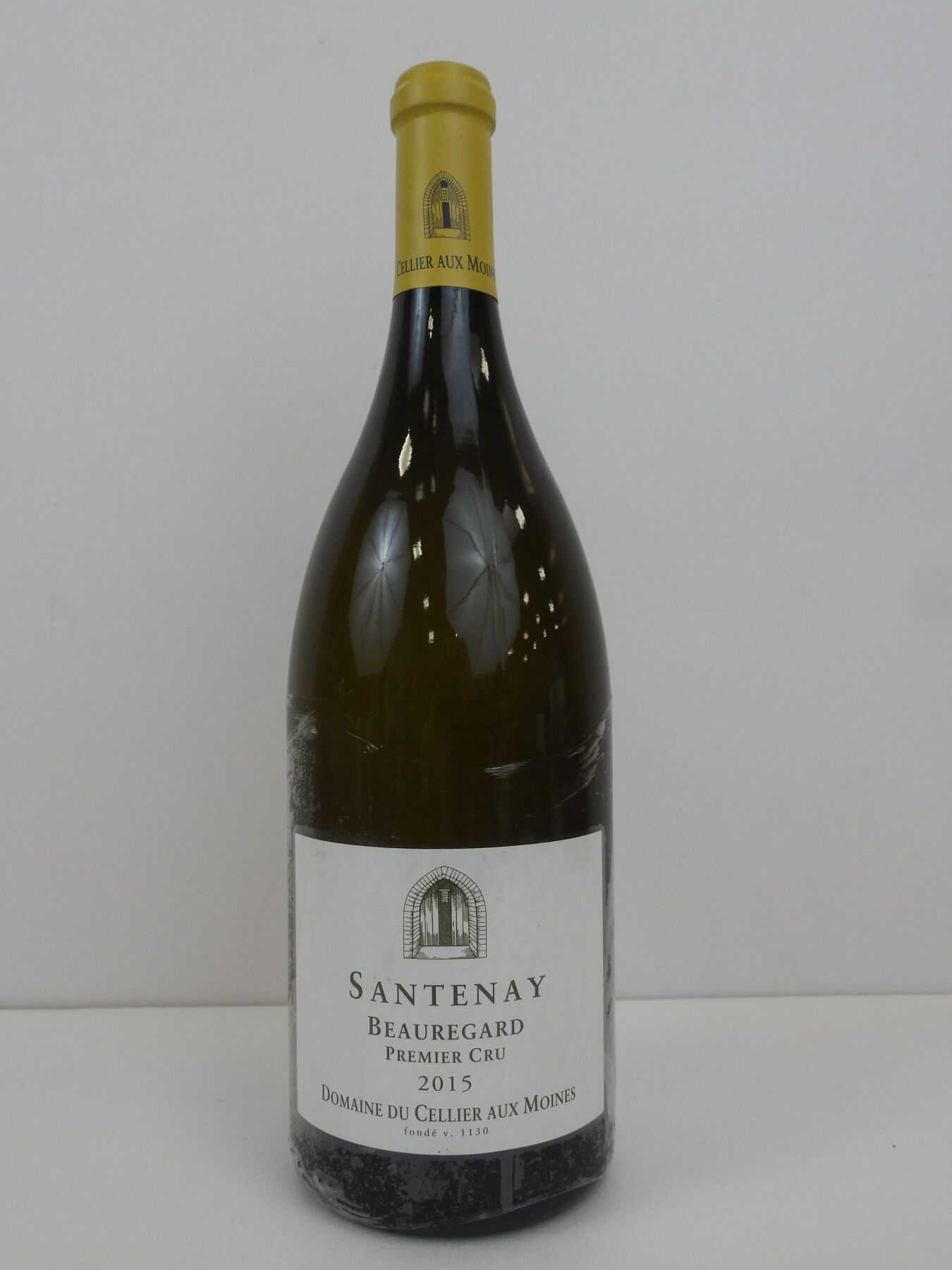 Null 1瓶Santenay Rouge Beauregard Cellier aux Marnes酒。2015
