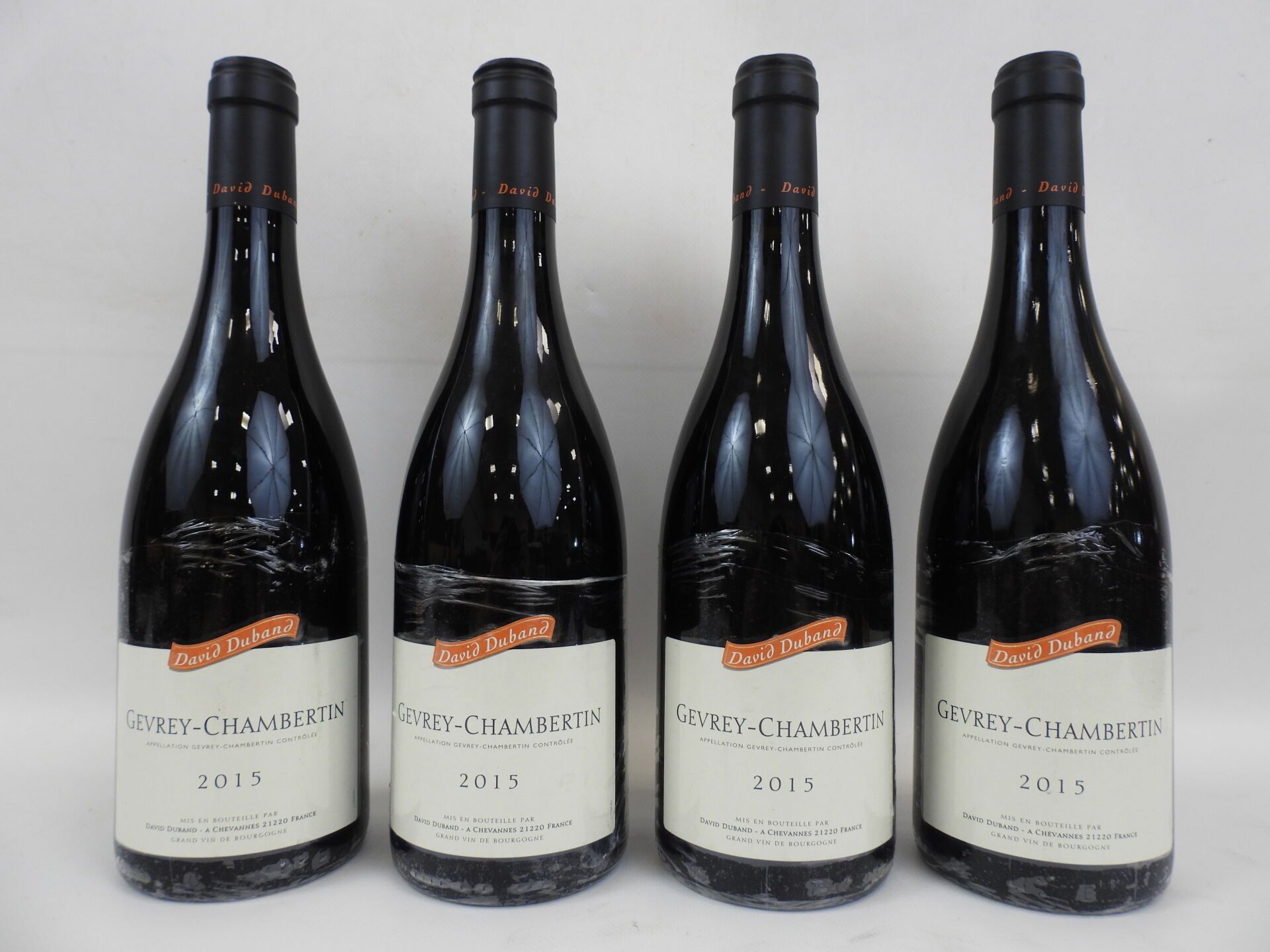 Null 4 bouteilles Gevrey Chambertin Village David Duband. 2015