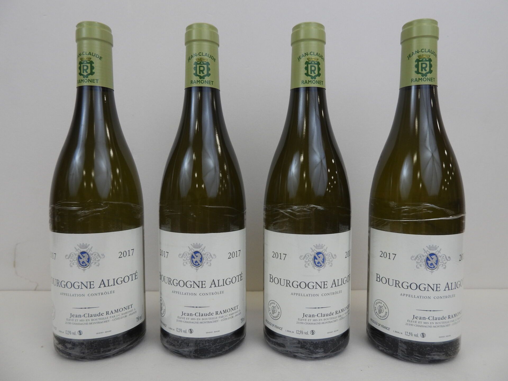 Null 4 bottles Bourgogne Aligoté Jean Claude Ramonet. 2017