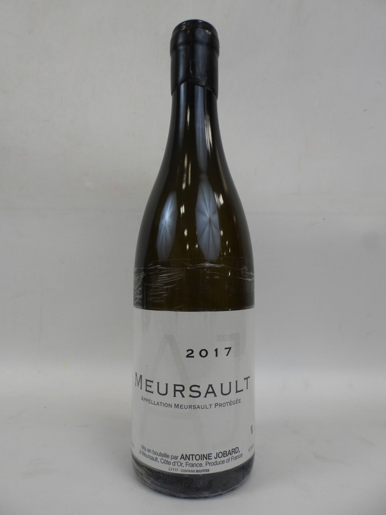 Null 1 bouteille Meursault Village Antoine Jobard. 2017