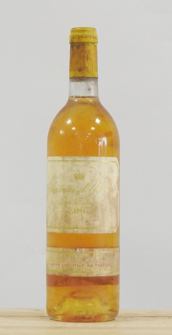 Null 1 bottiglia

Château d'Yquem

1991

Sauterne 1er Cru Supérieur

Livello per&hellip;