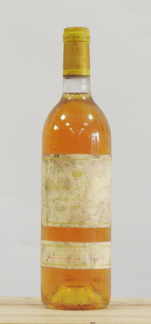 Null 1 bottle

Château d'Yquem

1990

Sauterne 1er Cru Supérieur

Perfect level
&hellip;