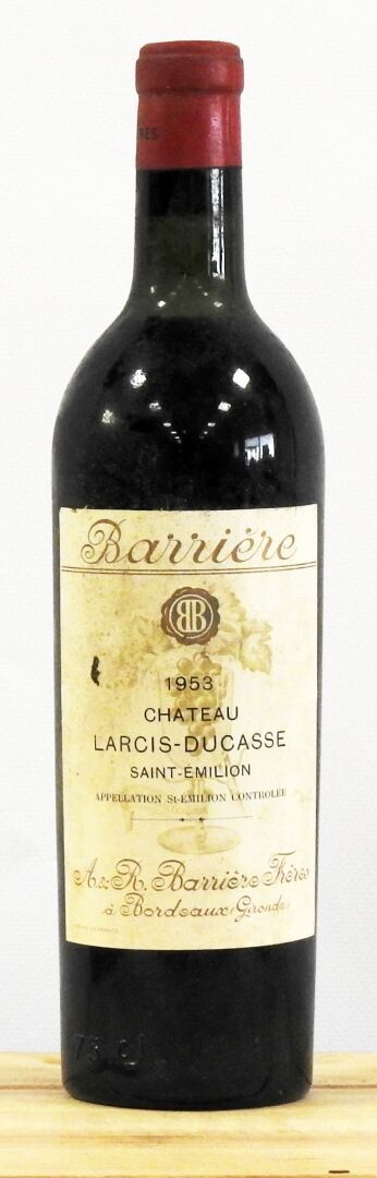 Null 1 bouteille 

Château Larcis-Ducasse Graves - Barrière - Saint-Emilion - 19&hellip;