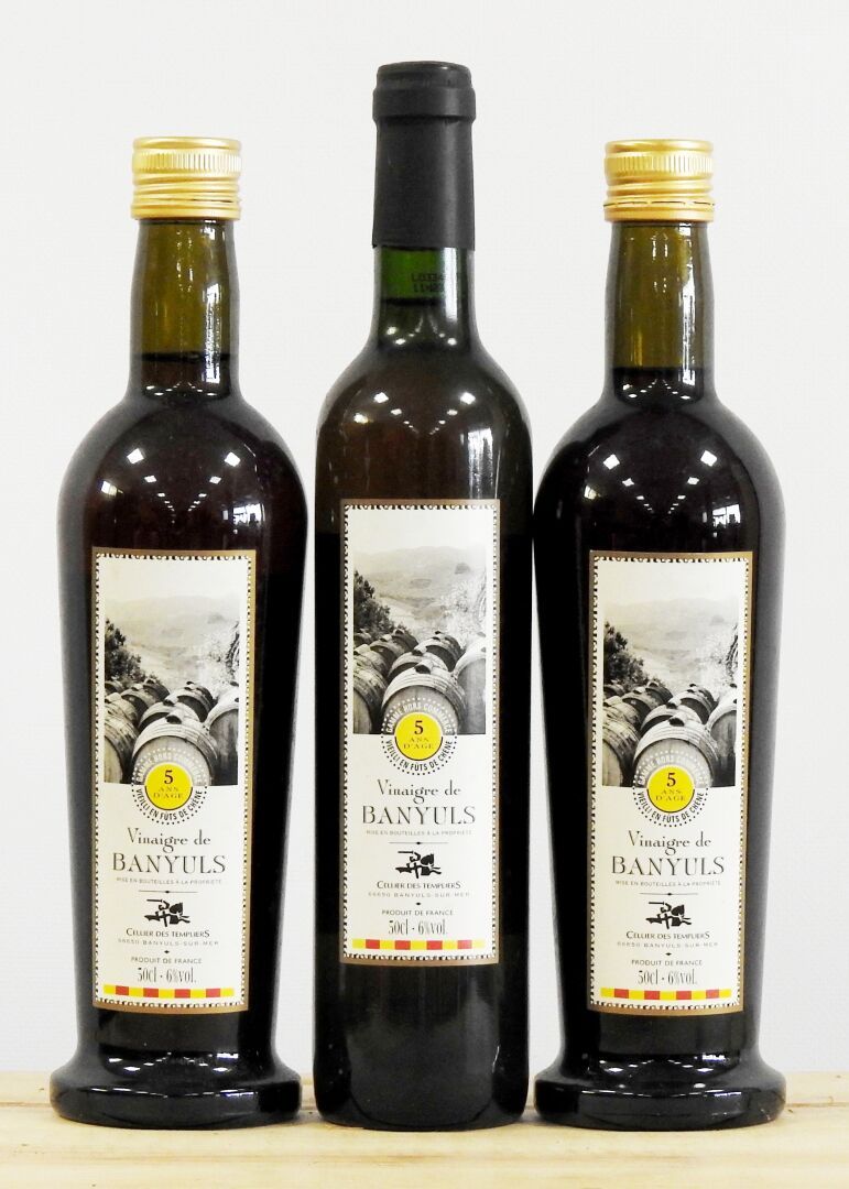 Null 3 bouteilles

Vinaigre de Banyuls - 5 ans d'âge - Cellier des Templiers