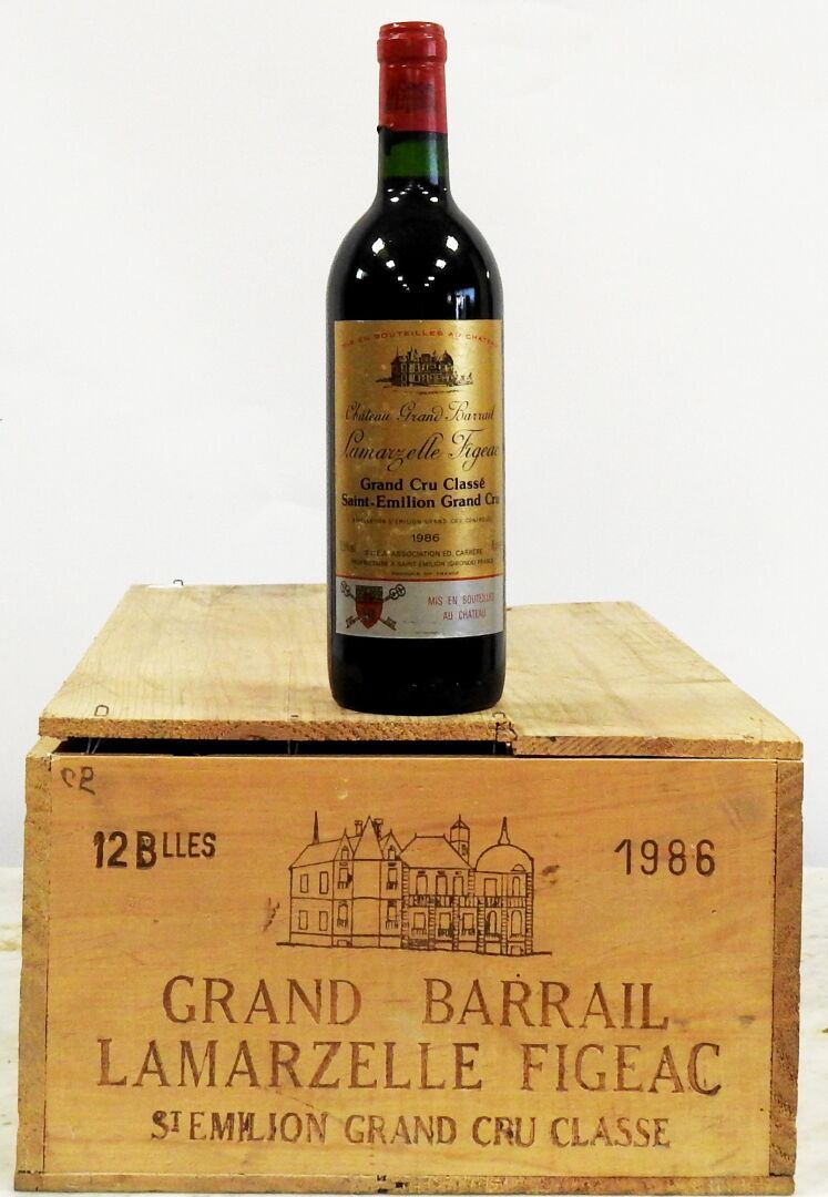 Null 12 bottles 

Château Grand Barrail - Lamarzelle Figeac - Saint-Emilion Gran&hellip;