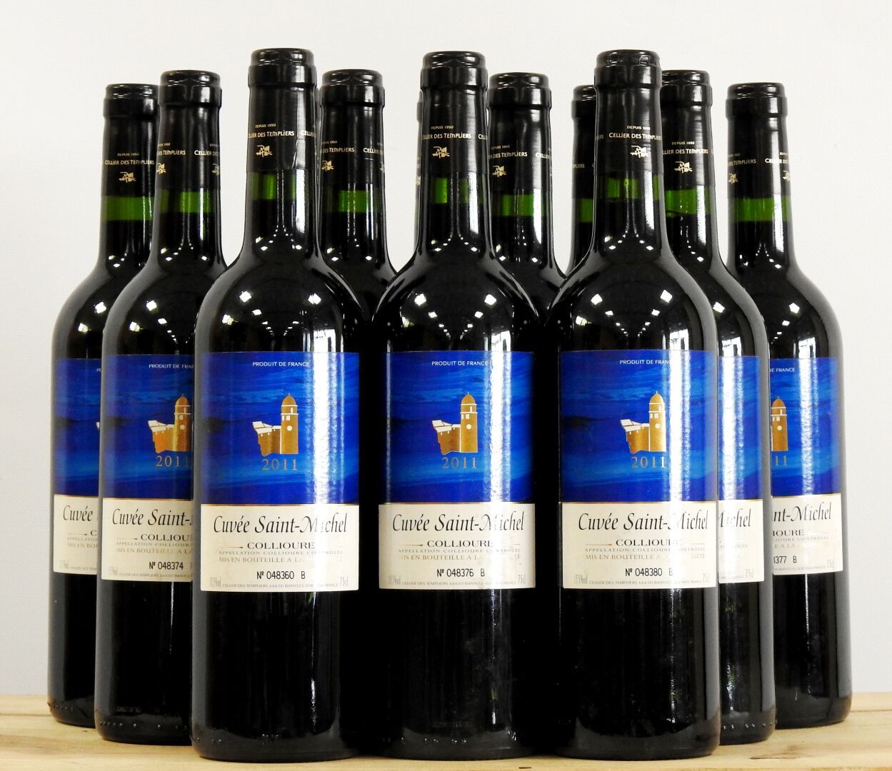 Null 15 bouteilles

Cuvée Saint Michel - Collioure - Cellier des Templiers - 201&hellip;