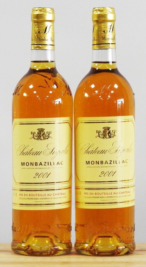 Null 2 bottles

Château Sigala - Monbazillac - 2001