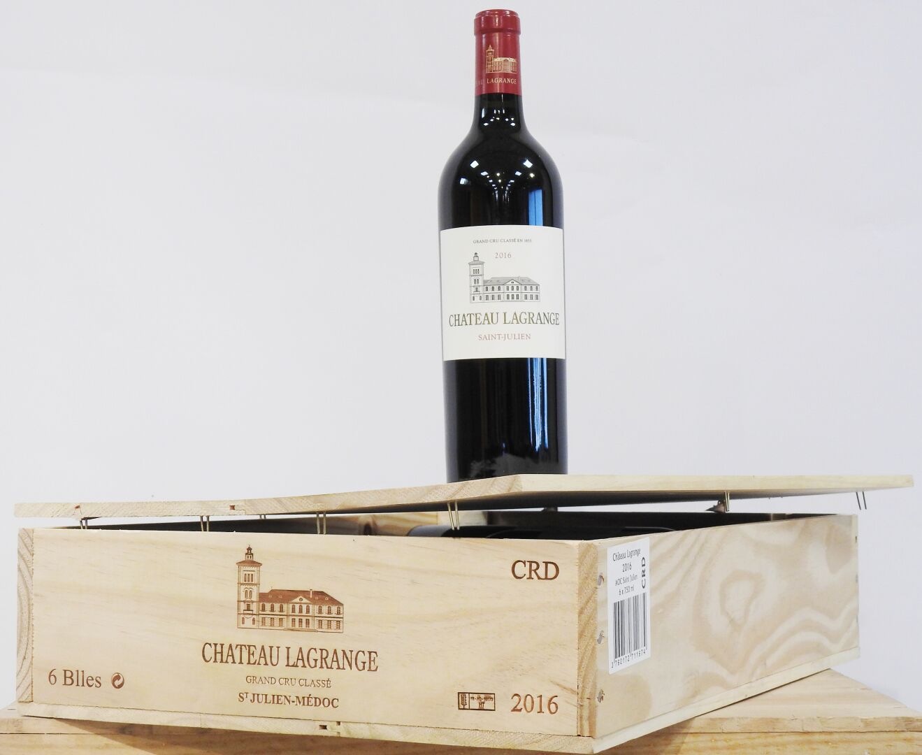 Null 6 bottles

Château Lagrange

2016

3rd GC Saint-Julien

Perfect levels

Ori&hellip;