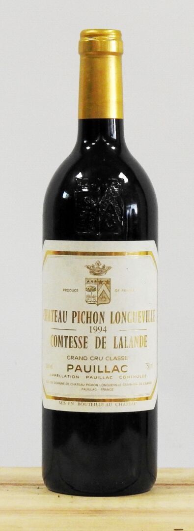 Null 1 bottle

Château Pichon Longueville. Countess of Lalande 

1994

2nd GC Pa&hellip;