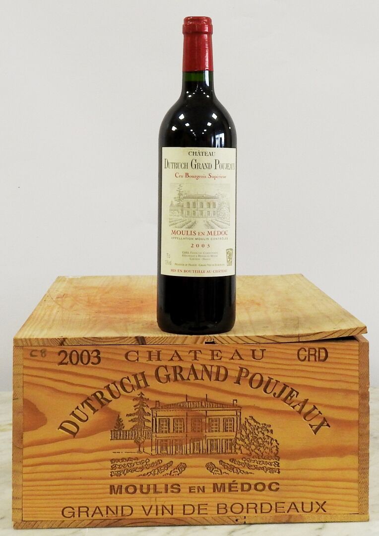 Null 12 bottiglie 

Château Dutruch Grand Poujeaux - Moulis en Médoc - 2003

Cus&hellip;