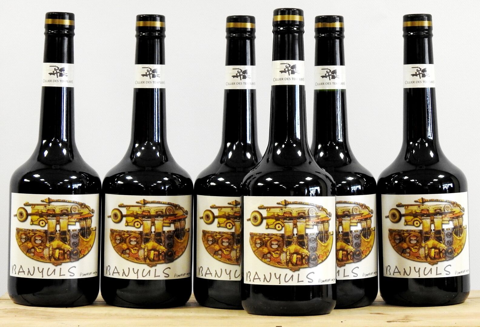 Null 6 bottles

Banyuls - series "Banyuls Art Collection" illustrated by Patrick&hellip;
