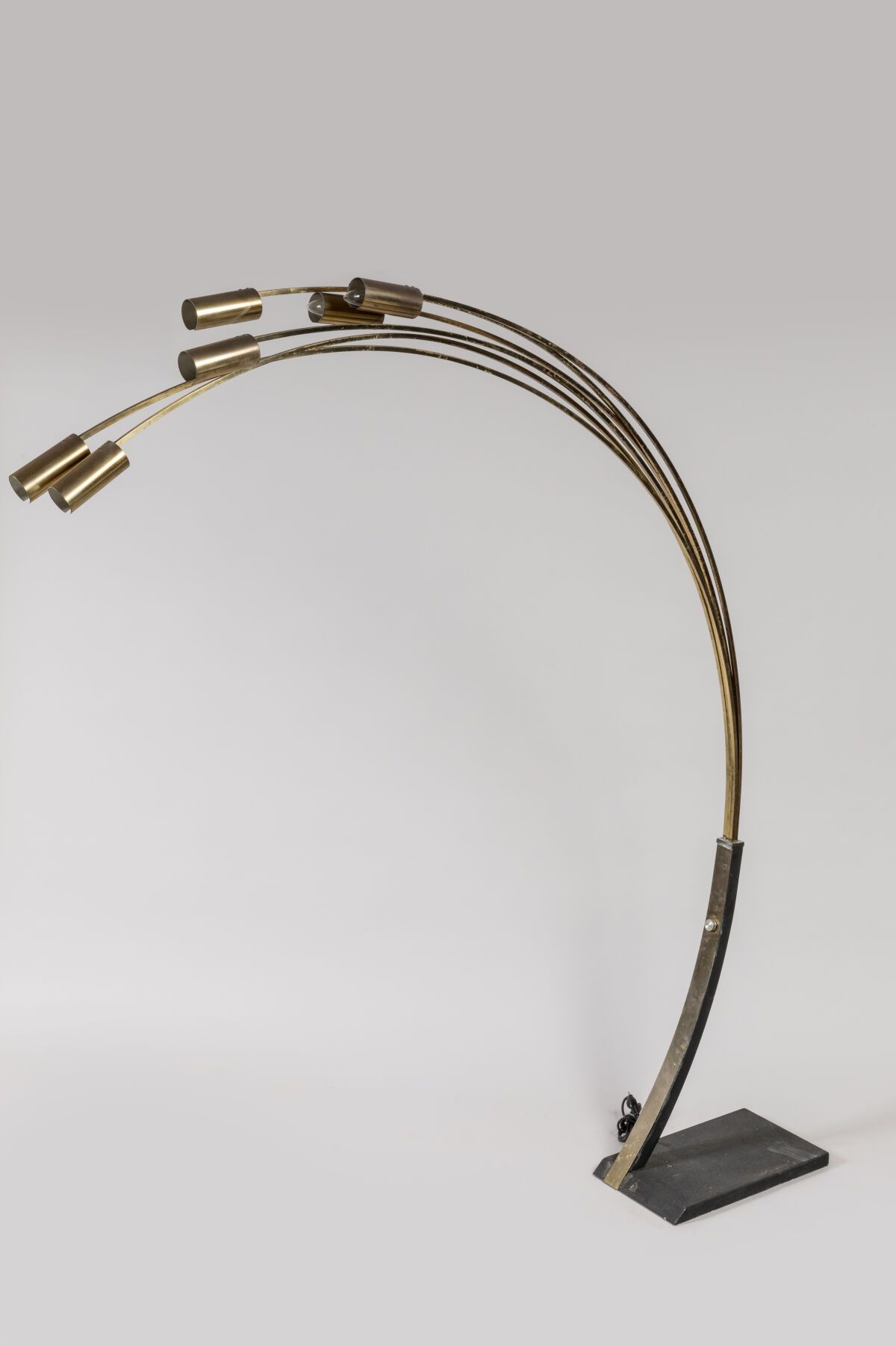 Null Matteo GENCARELLI & Antonello BELTRAMI (XX-XXI.) : Bogenförmige Stehlampe a&hellip;