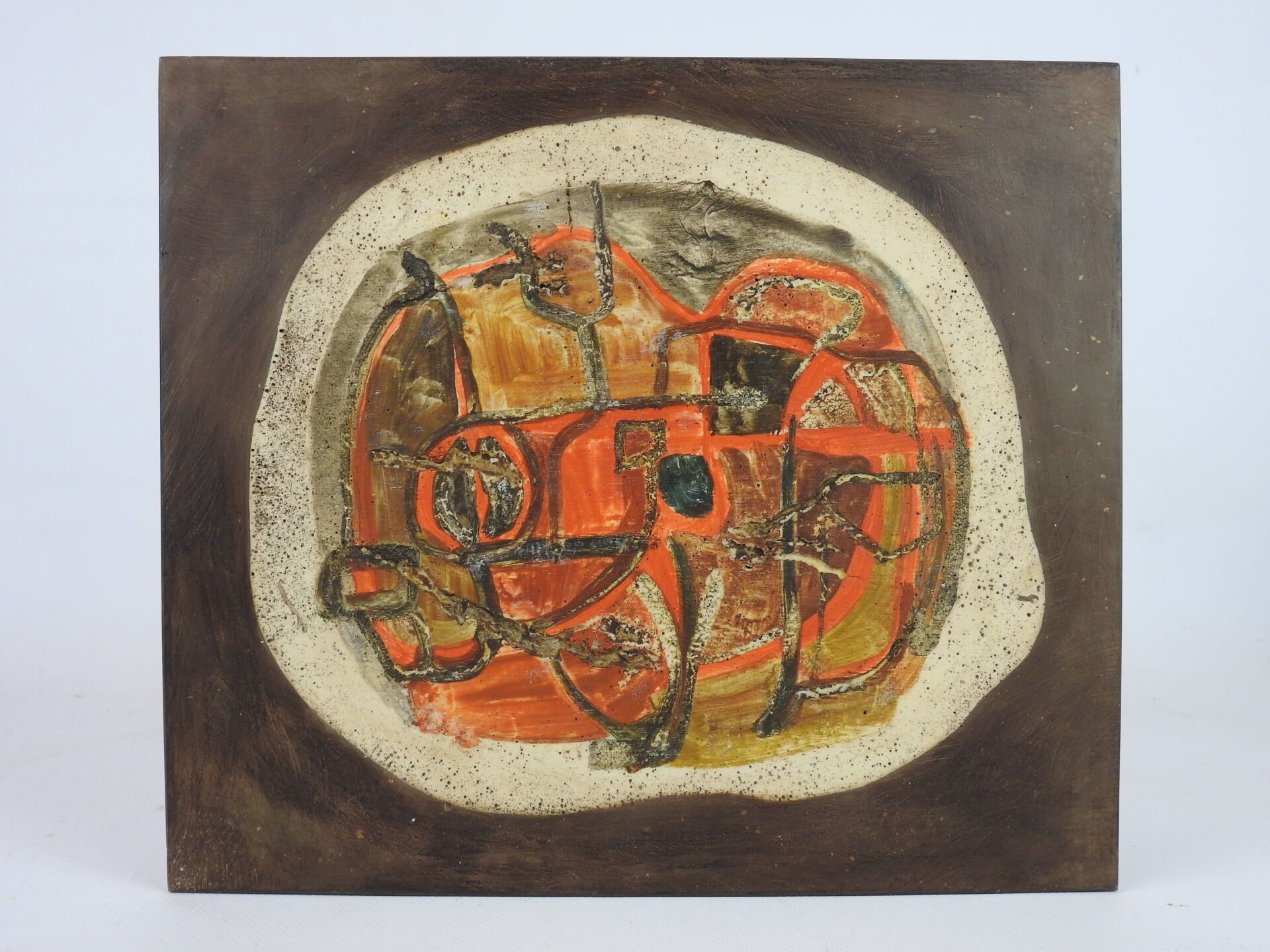 Null 马内西尔(的味道)

复合材料的长方形盘子，有橙色色调的抽象装饰。

27.5 x 31.5厘米
