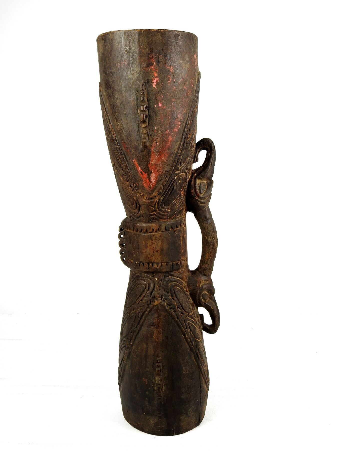 Null Fiume RAMU, provincia di Madang, Papua Nuova Guinea.
Legno, patina d'uso, p&hellip;
