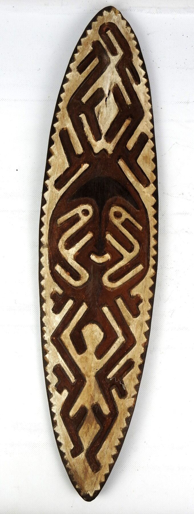 Null Votive board " Gope ", GULF OF PAPUA, Papua New Guinea.
Wood, polychrome pi&hellip;