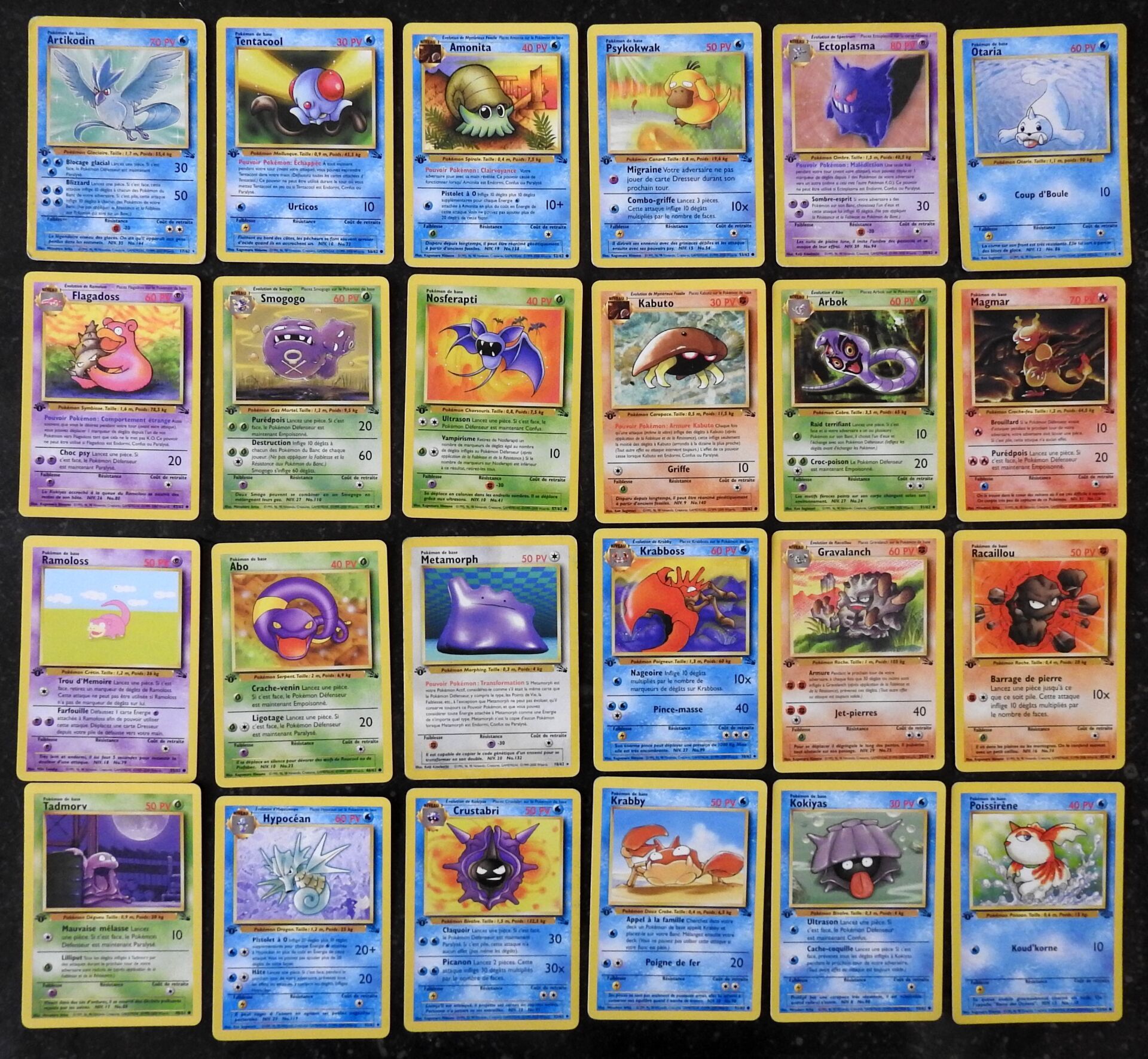 Null POKEMON - Basic Set

Thirty-five card pack of the FOSSILE expansion (EDITIO&hellip;