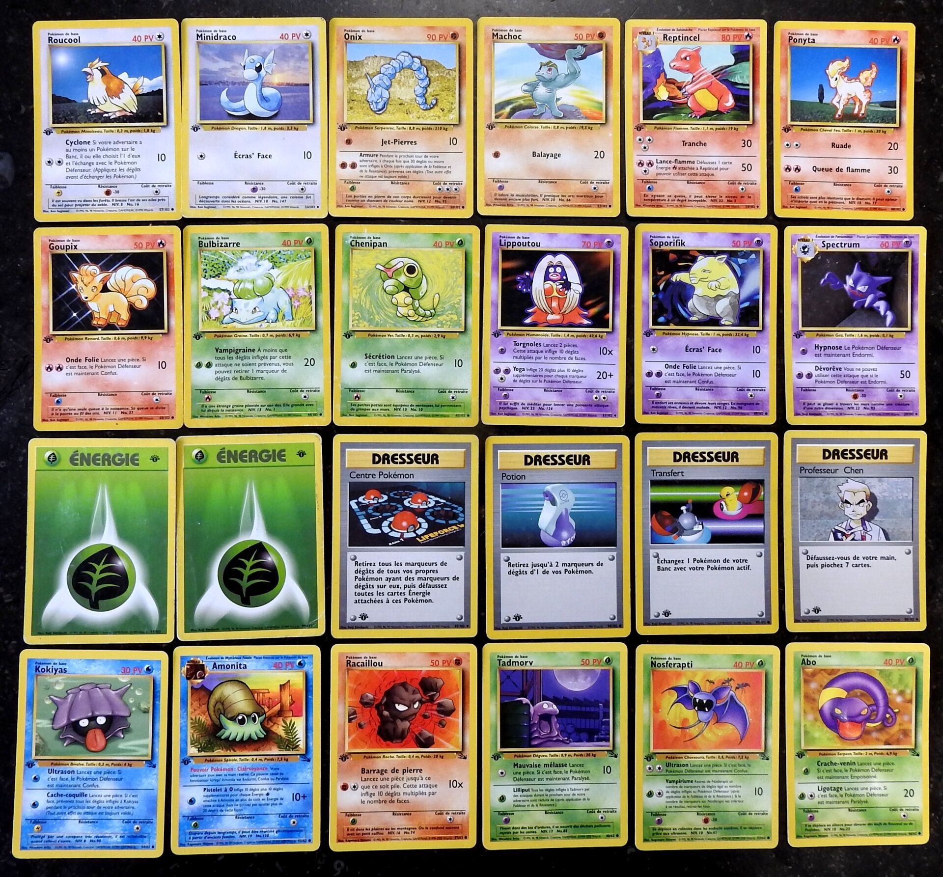 Null POKEMON - Basic Set

Forty-five cards pack of the BASE SET (EDITION 1), JUN&hellip;