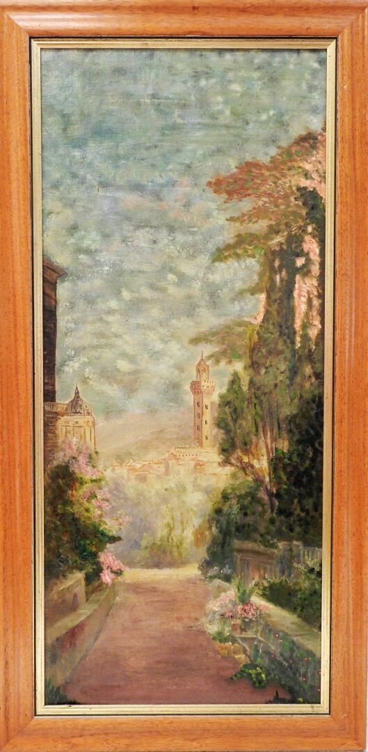 Null Edmond ALLOUARD - XIXth-XXth century

View on the old city.

Oil on canvas.&hellip;