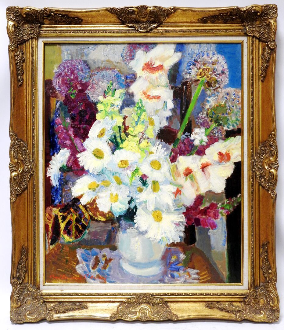 Null Louis BERTHOMMÉ-SAINT-ANDRÉ (1905-1977)

Le bouquet blanc.

Huile sur toile&hellip;
