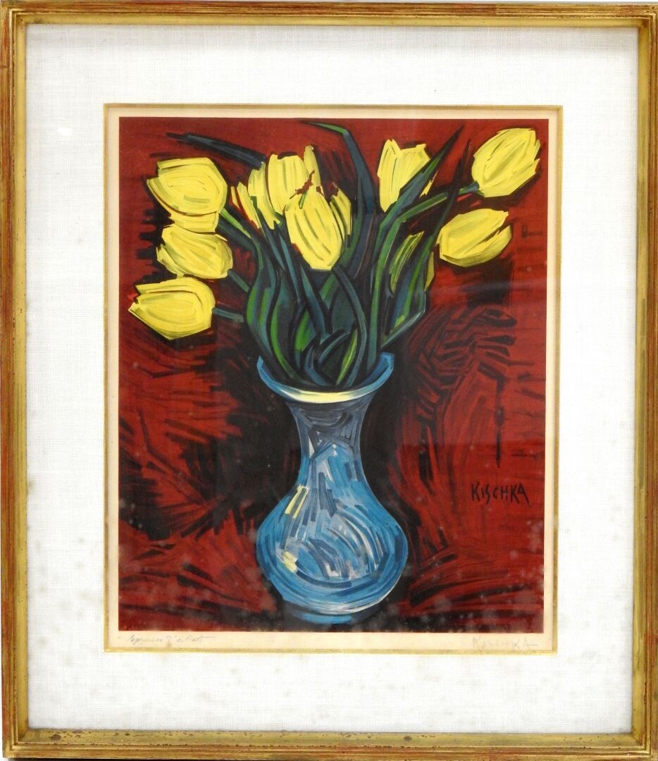 Null Isis KISCHKA (1908-1973)

Nature morte aux tulipes.

Epreuve d'artiste tiré&hellip;