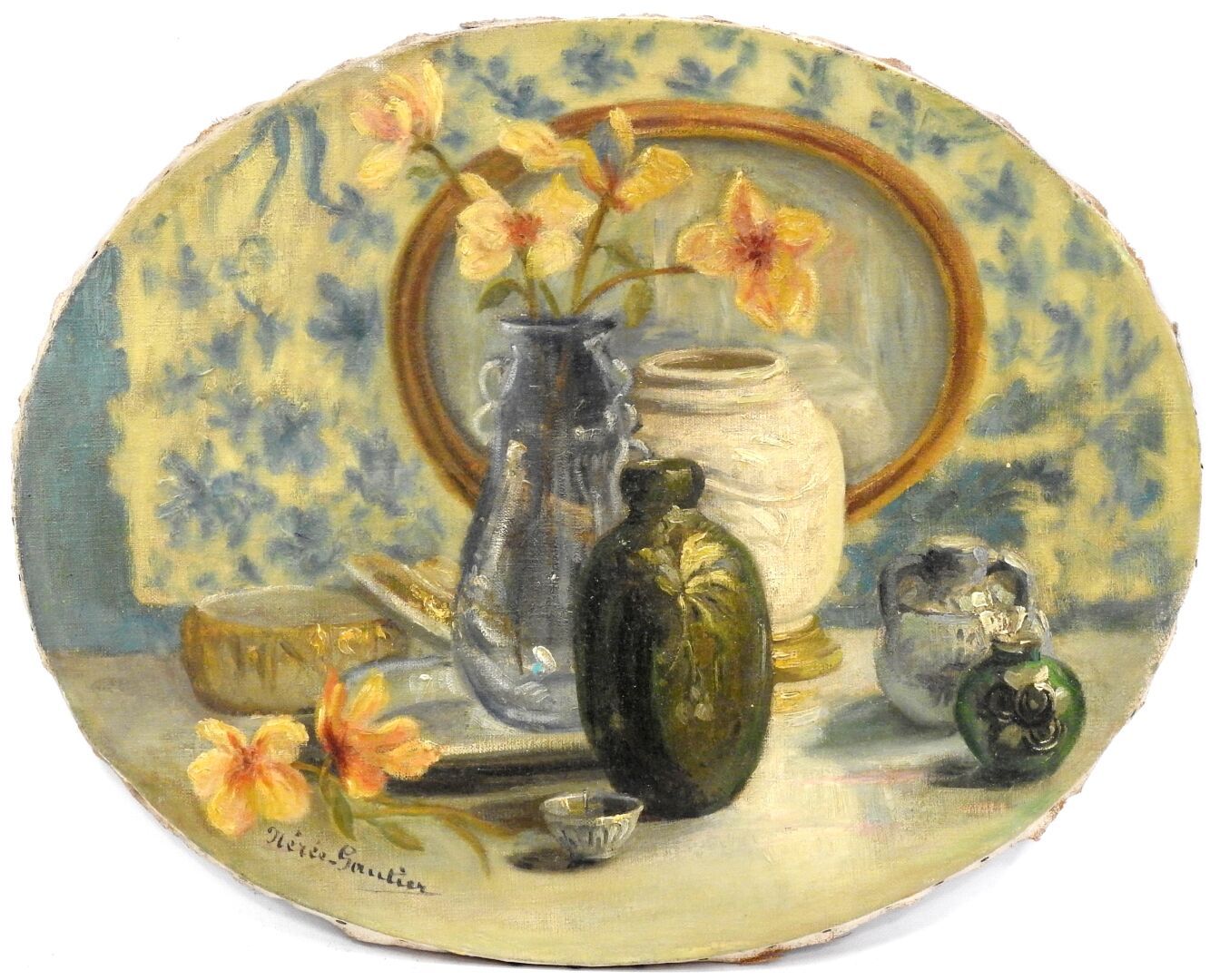 Null Jane NEREE-GAUTIER (1877-1948)

Nature morte aux vases bleus, verts et blan&hellip;