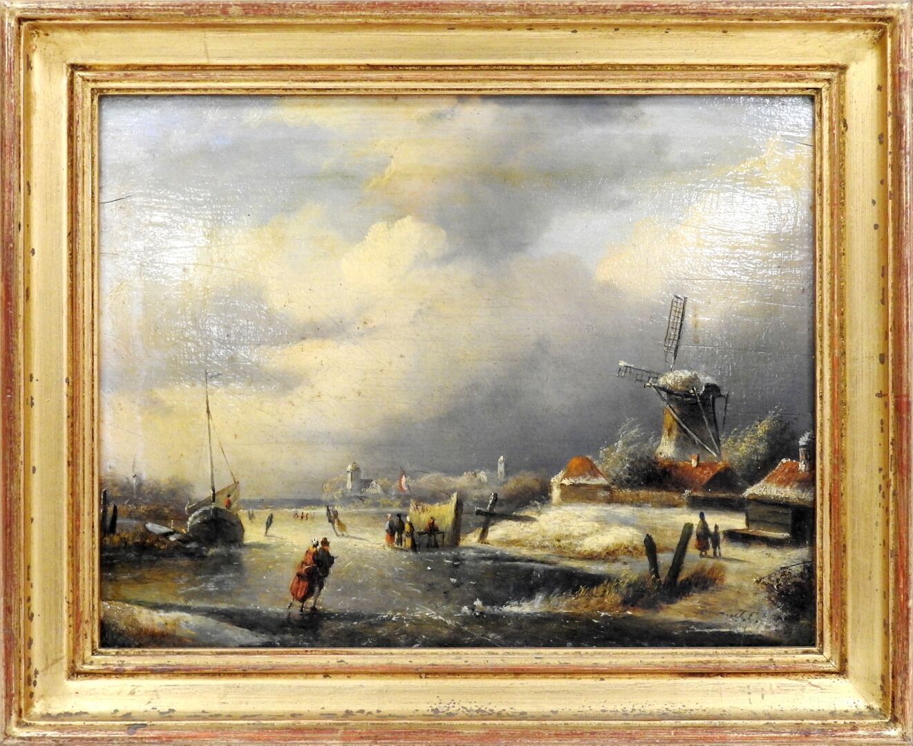 Null 19th century HOLLAND school

Winter landscape with a mill.

Oil on panel. B&hellip;