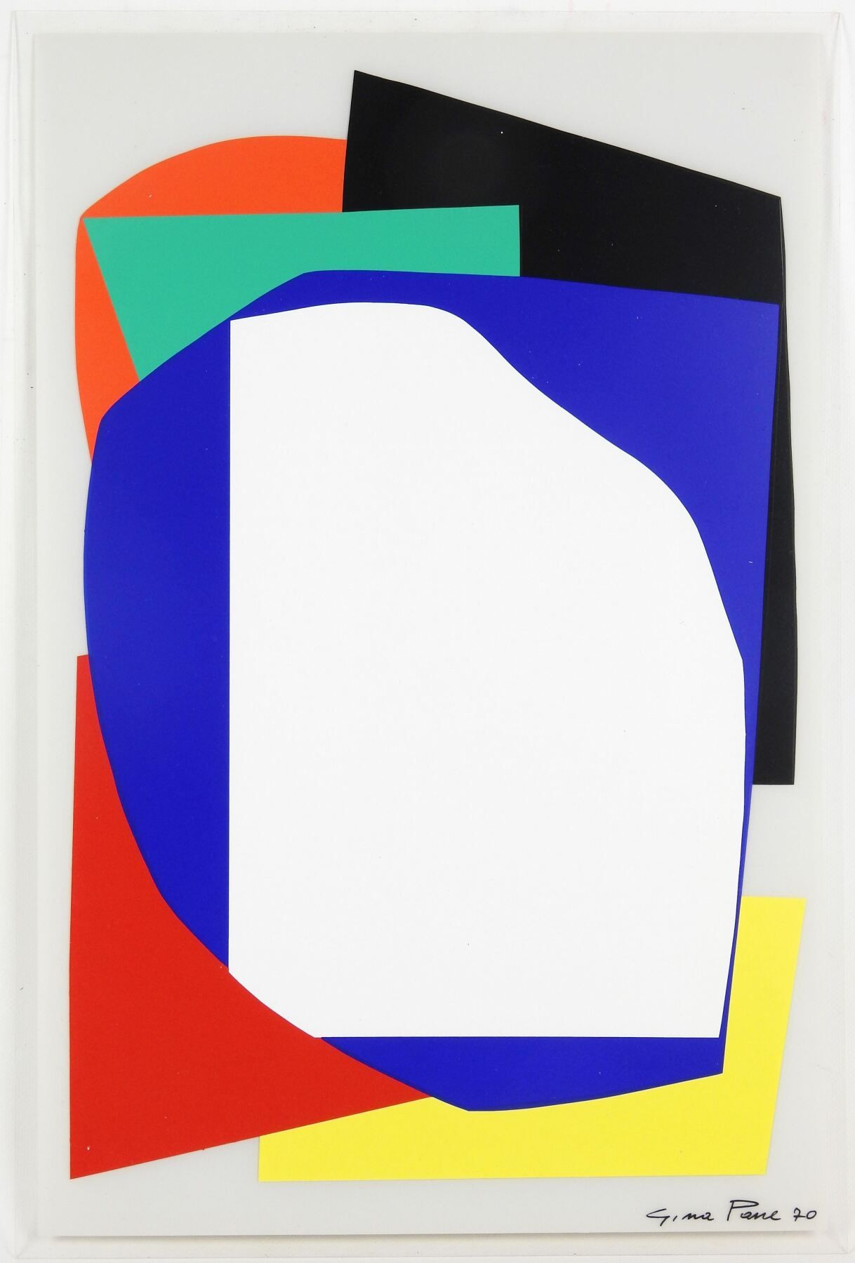 Null Gina PANE (1939-1990)

Composition abstraite.

Sérigraphie en couleur sur p&hellip;