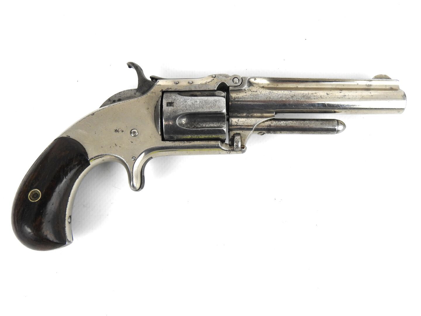Null ETATS-UNIS. Revolver SMITH & WESSON n°1 1/2 2e modèle, cal. 32 Rimfire, car&hellip;