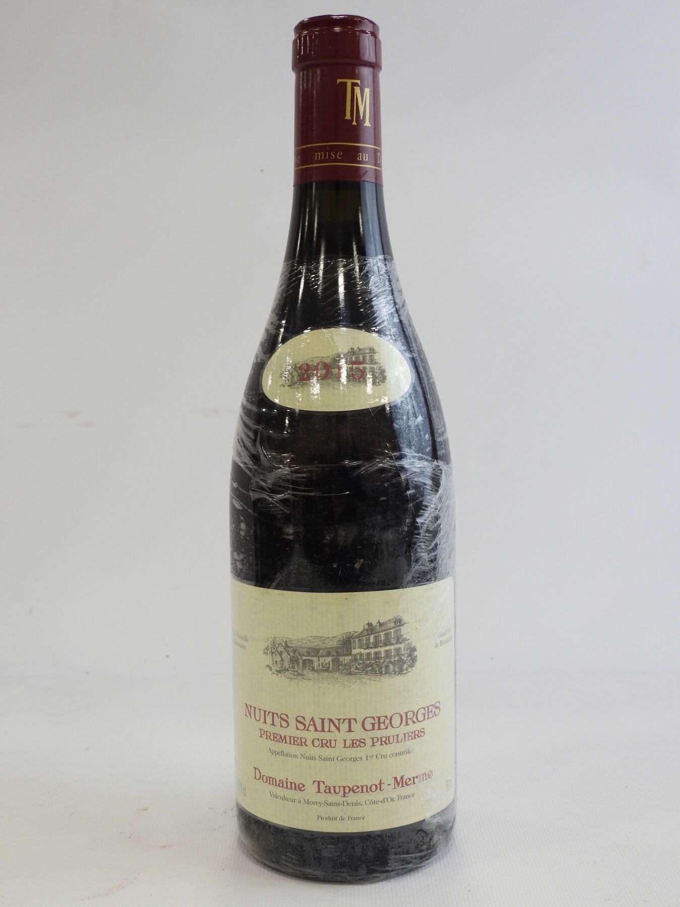 Null 1 bouteille Nuits Saint Georges Pruliers Taupenot Merme 2015.