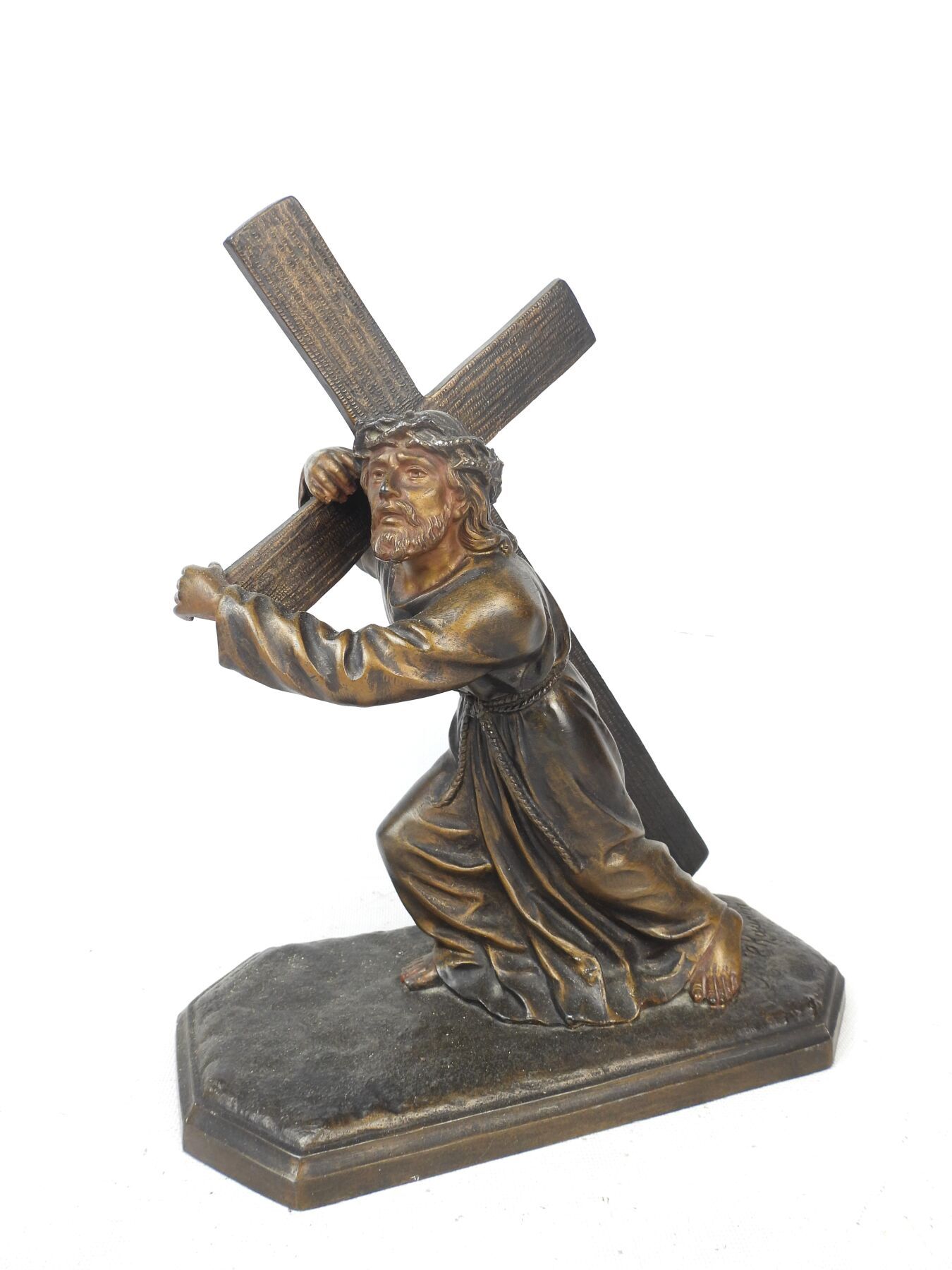 Null A. CHAURIN (XX): "Christ portant sa Croix" (Cristo llevando su Cruz), regul&hellip;