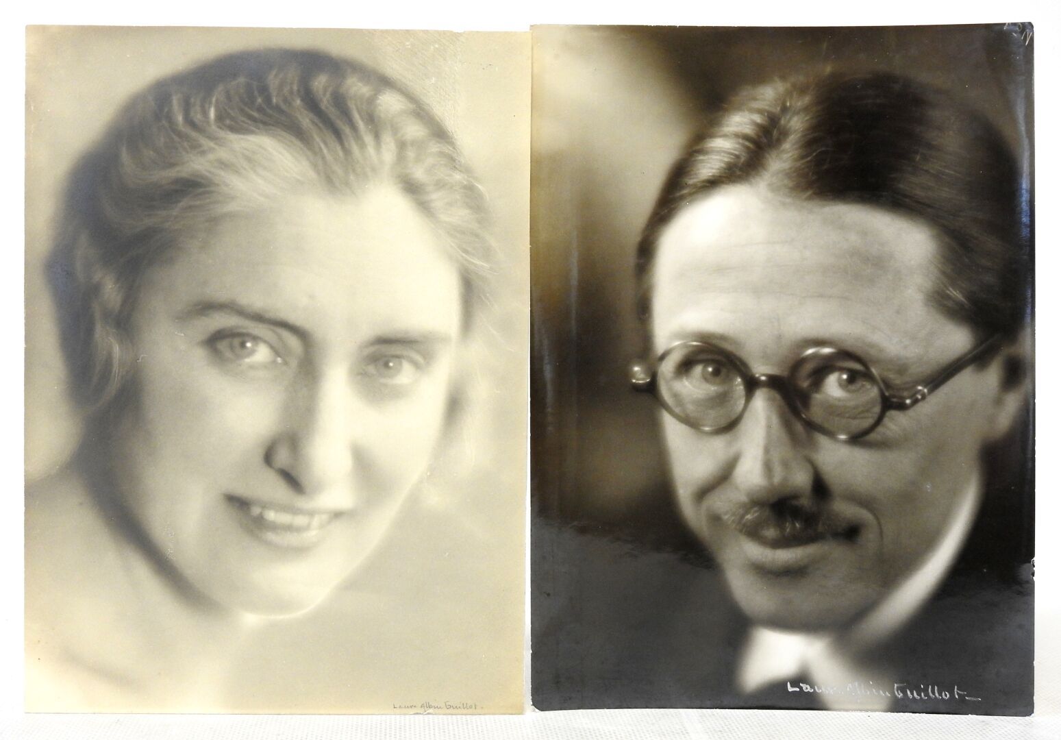Null Laure ALBIN GUILLOT (1879-1962)
Portraits de M.Et Mme Ruhlmann. Signés en b&hellip;