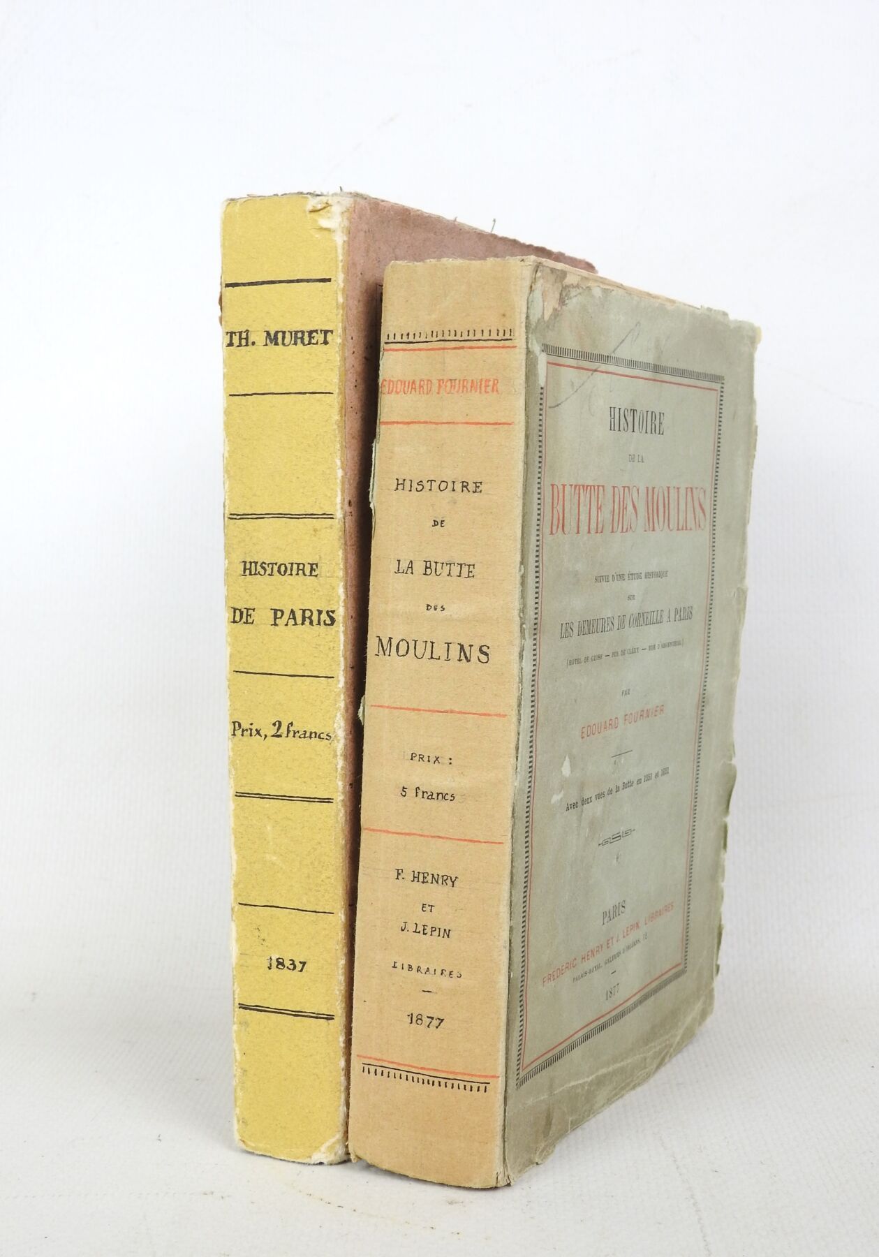 Null [LITERATURA]: 2 vols. Incluidos: 
- Edouard FOURNIER, Histoire de la butte &hellip;