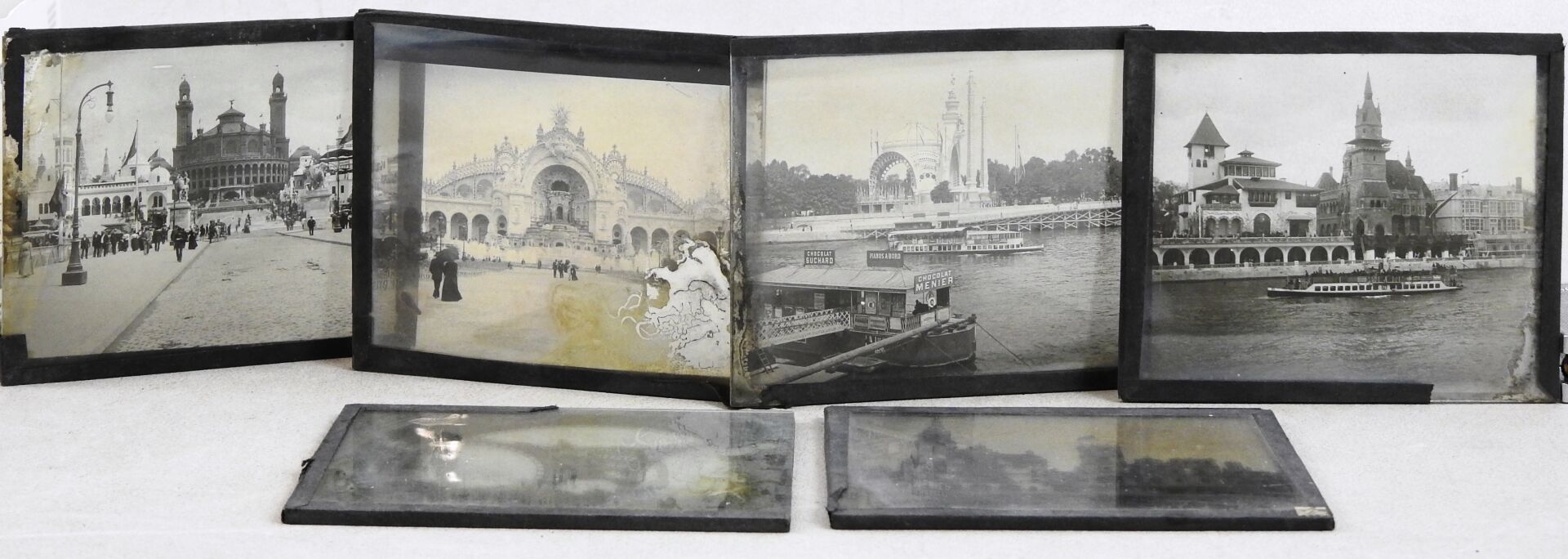 Null Photographie
6 plaques photographiques en verre au gélatino-bromure d'argen&hellip;