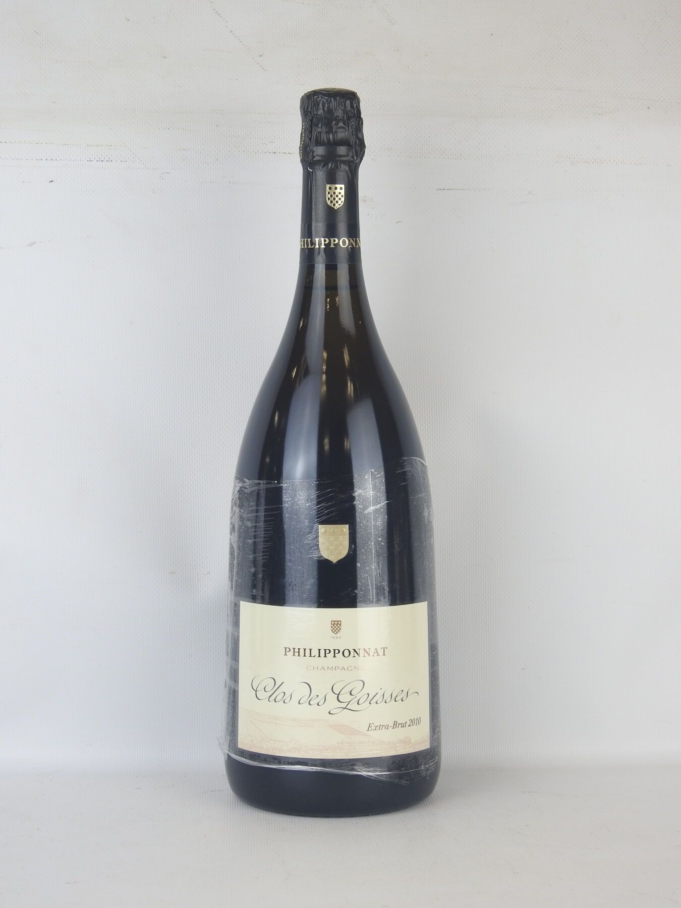 Null 1 magnum di Champagne Clos des Goisses Extra brut 2010 Philipponnat