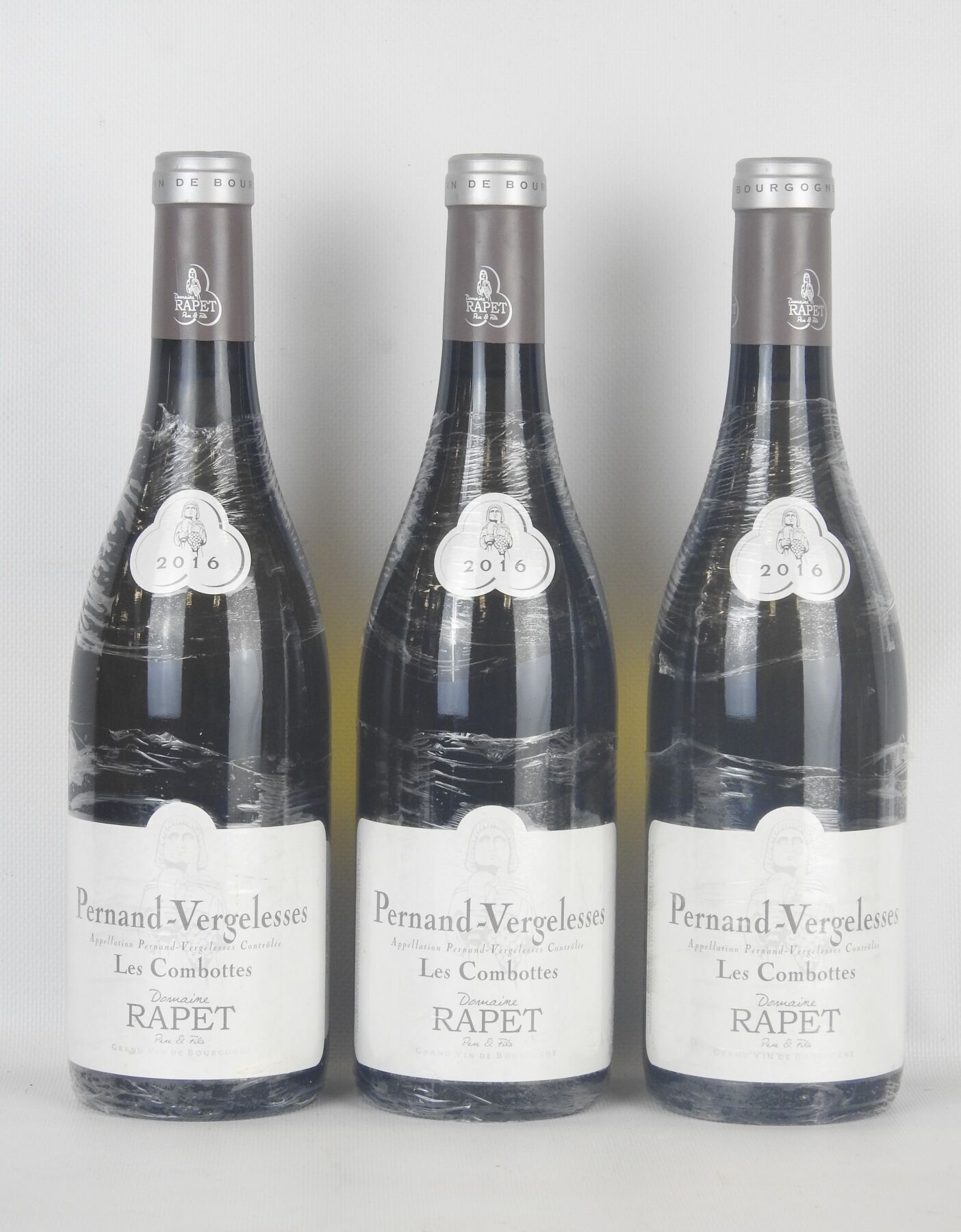 Null 3 bouteilles Pernand-Vergelesses Les Combottes 2016 Domaine Rapet