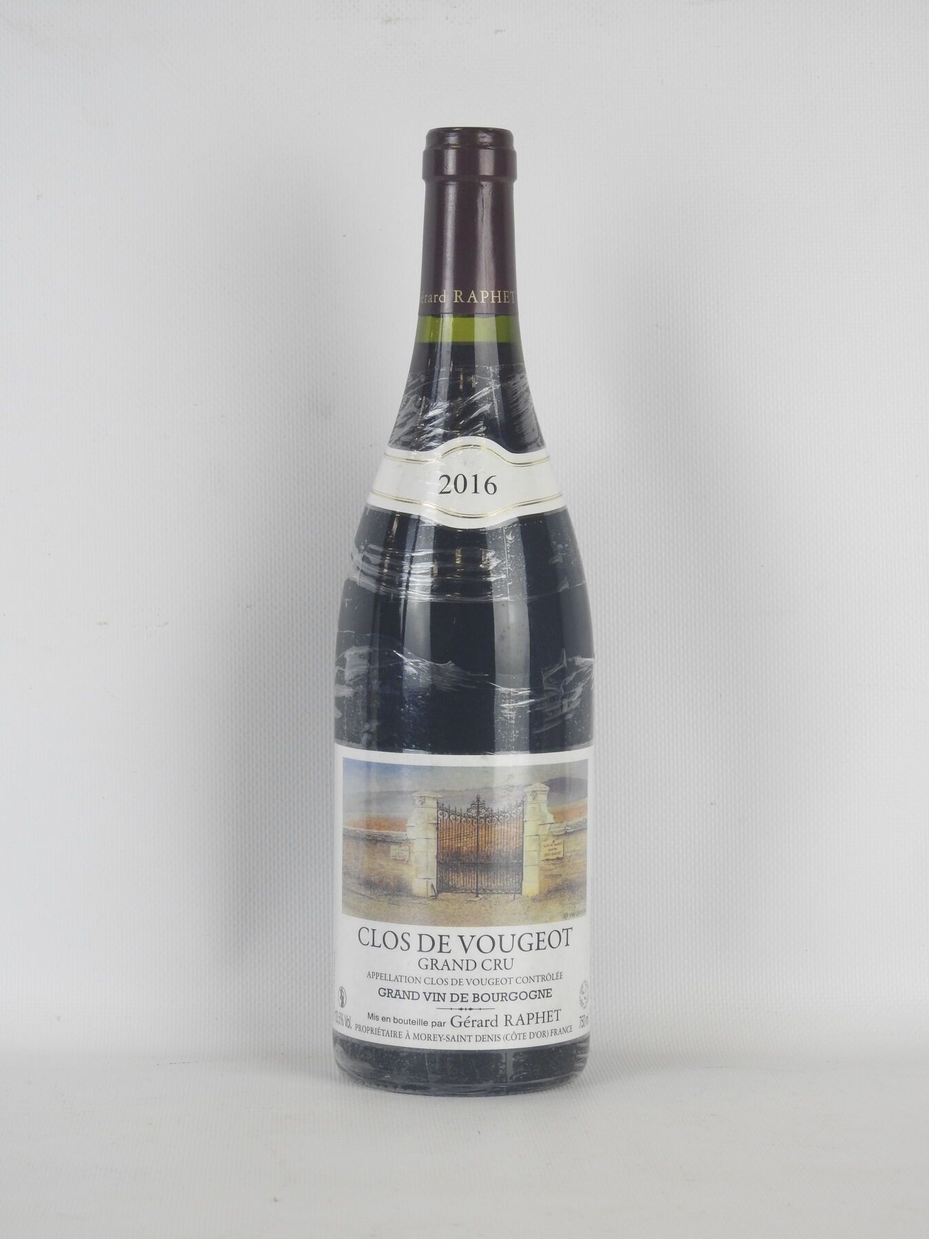 Null 1 bouteille Clos de Vougeot Grand cru de chez Raphet 2016